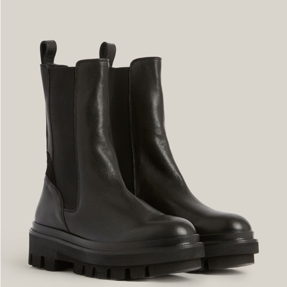 All Saints Billie Leather Boots